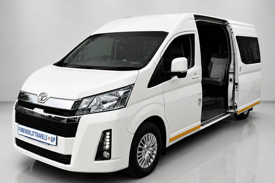 Toyota Quantum GL available for hire from Foreverlit